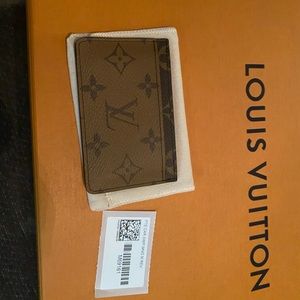 Louis Vuitton Reverse Monogram Card Holder